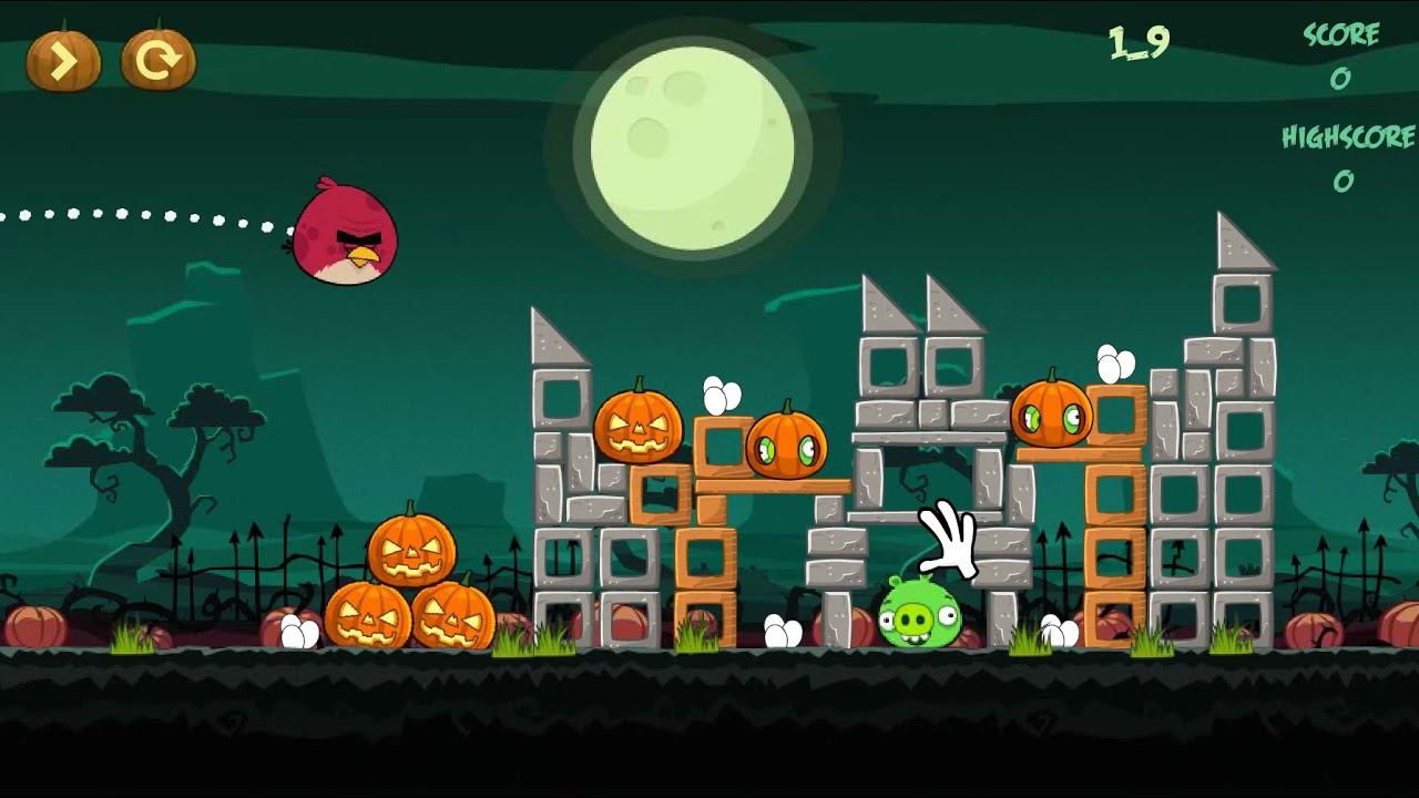 Angry Birds Halloween HD 1:39:12 speedrun