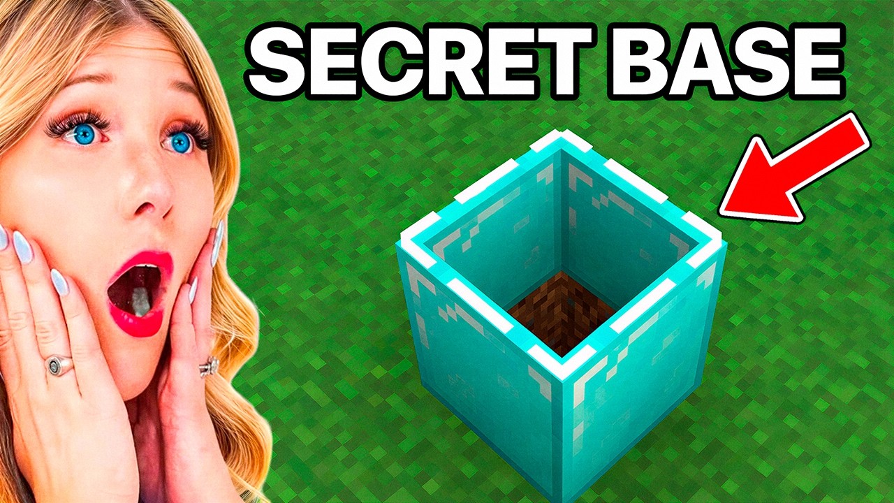 I BUILT A HIDDEN BASE NO ONE CAN FIND! 😳 | BriannaPlayz