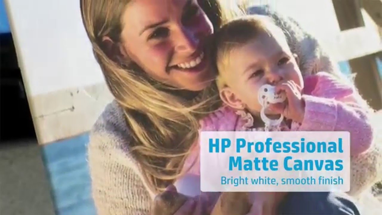 Printable Canvas for Large Format Inkjet Printers