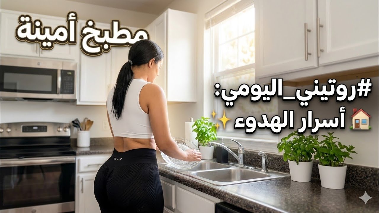 #روتيني_اليومي #احلى_روتين #مطبخ_أمينة#تنظيم_المطبخ #يوميات #routini_al_yawmi