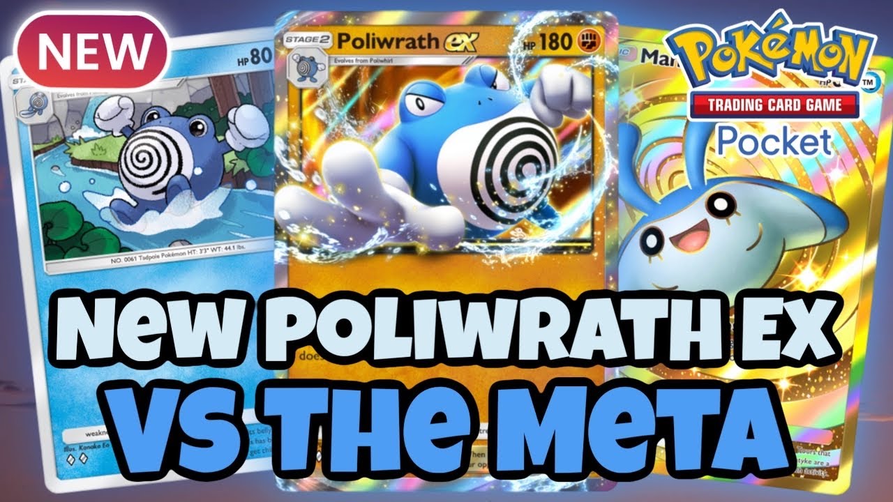 NEW Poliwrath EX DECK VS The META | Pokémon TCG Pocket