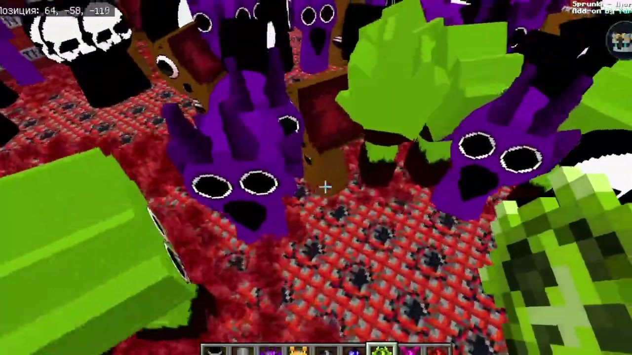Sprunki Phase 1 Phase 2 Phase 3 Phase 4 Phase 5 Phase 6 Incredibox Mod In Maze in Minecraft