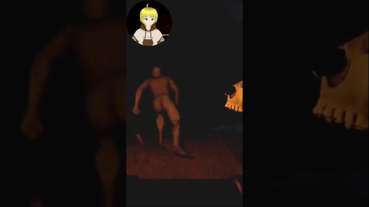 weirdest jumpscare #vtuber #envtuberclip #myvt #funny #scary #gaming #myvt #theforest #jumpscare