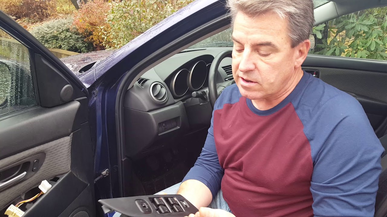How to fix the drivers side power window on a Mazda 3