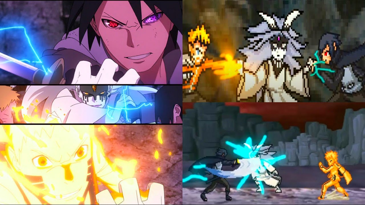 Naruto Storm 4 MUGEN  - Naruto Sasuke Vs MomoShiki