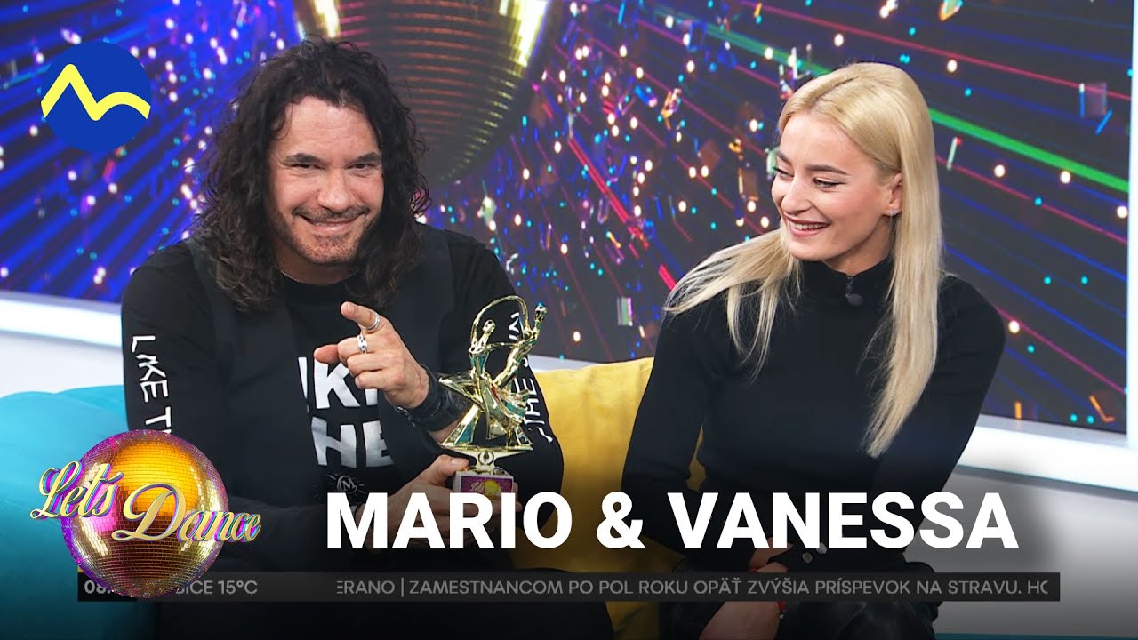 Piaty vypadnutý pár Let's Dance - Mario Cimarro & Vanesa Indrová | Teleráno