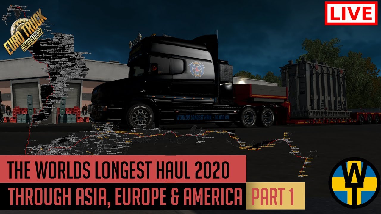 Worlds Longest Haul 2020 - 30.000 kilometers from Vladivostok to Moron! Part 1