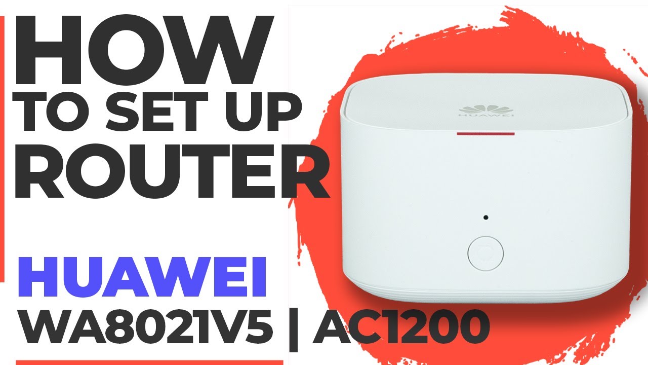 ✅ How to Set Up Huawei WA8021V5 | How to Setup Huawei WA8021V5 WiFi Router