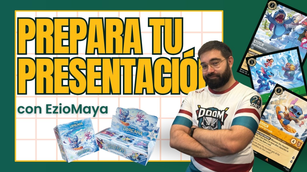 Prepara tu presentación de Winterspell - Guia Sellado/draft Disney Lorcana