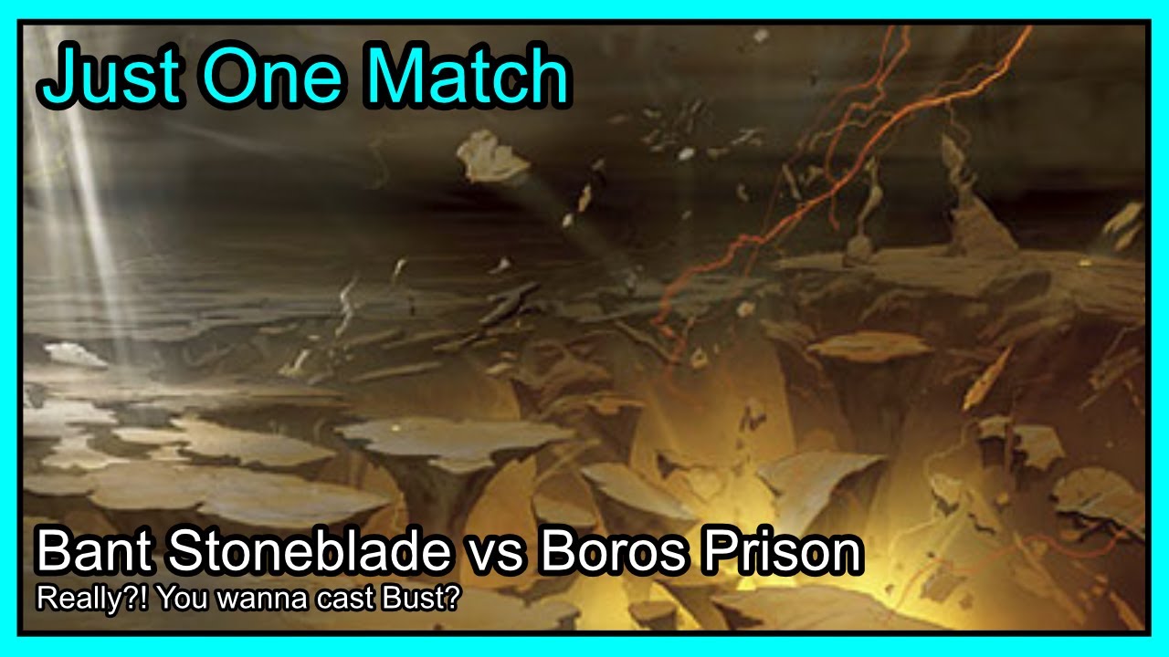 Bant Stoneblade vs Boros Prison (MTG: Just One Match)