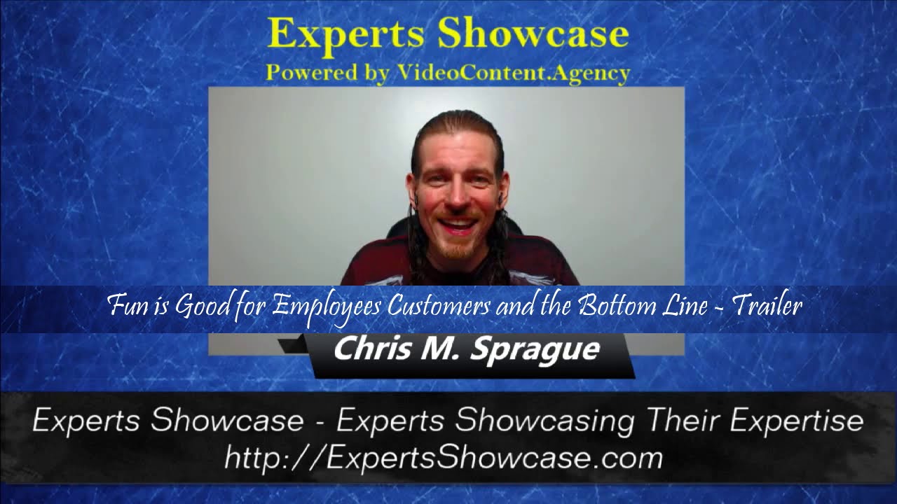 Experts Showcase | Nick Gianoulis | Fun is Good for Employees Customers and the Bottom Line Trailer