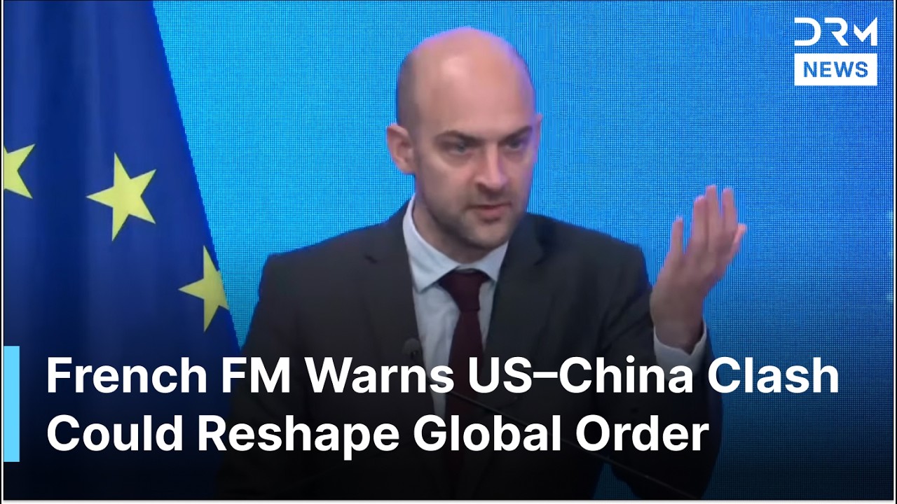 FULL SPEECH: French FM Barrot Warns US–China Clash Could Reshape Global Order | AC1G