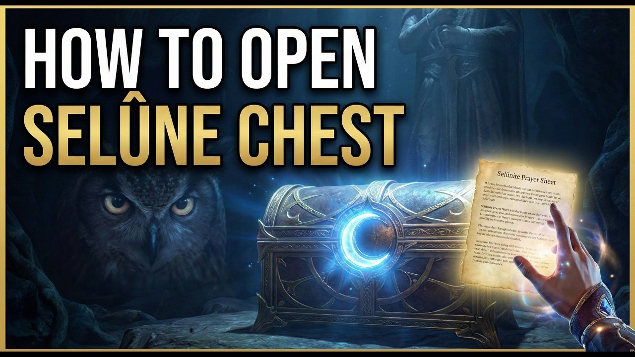 How to Open the Selûne Chest in BG3 (Owlbear Nest)