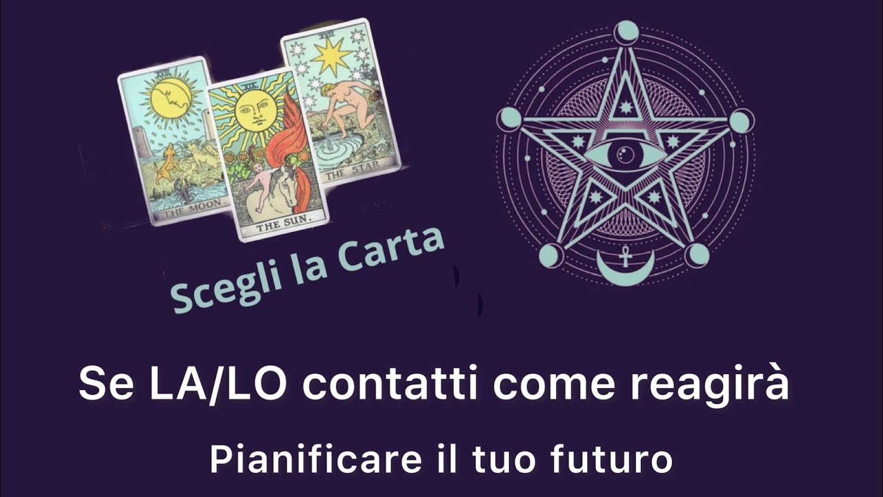 🔮Se LA/LO contatti come Reagir&agrave;