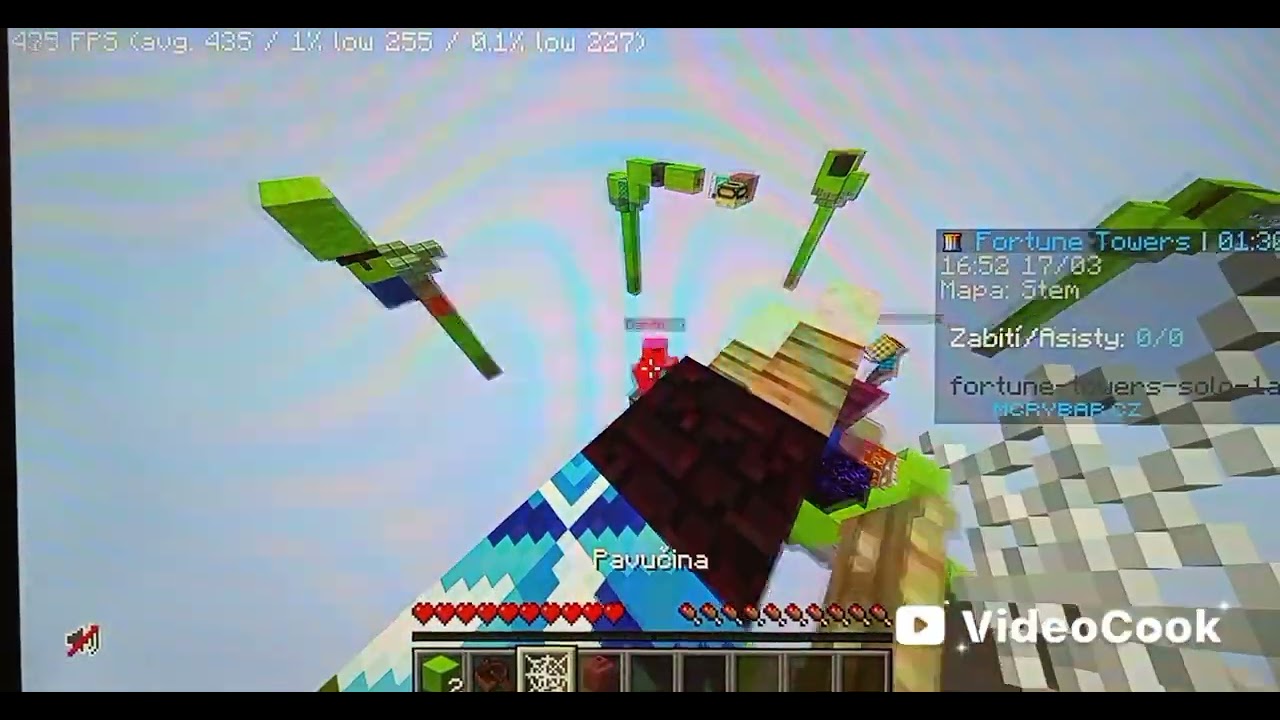 Omg hrám triedny pvp a Fortune towers #minecraft 