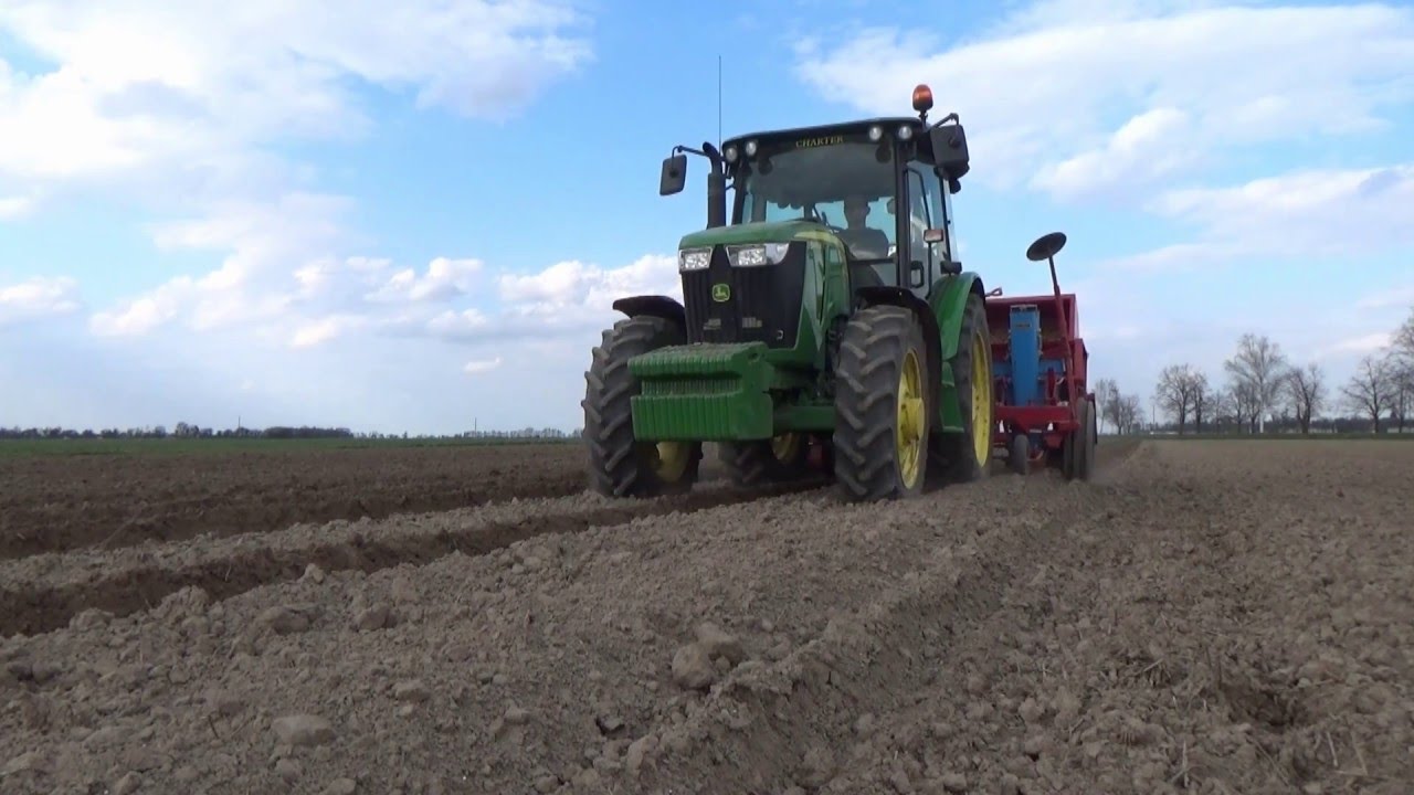 ☺Sadzenie ziemniaków 2016☺John Deere 5085 M☺Grusse☺ Weidemann☺