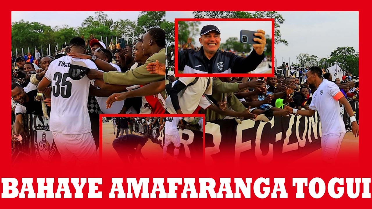 🔴LIVE:REBA IBYISHIMO BY’ABAFANA BA APR FC NYUMA YO GUTSINDA GORILLA/BAHAYE AMAFARANGA TOGUI
