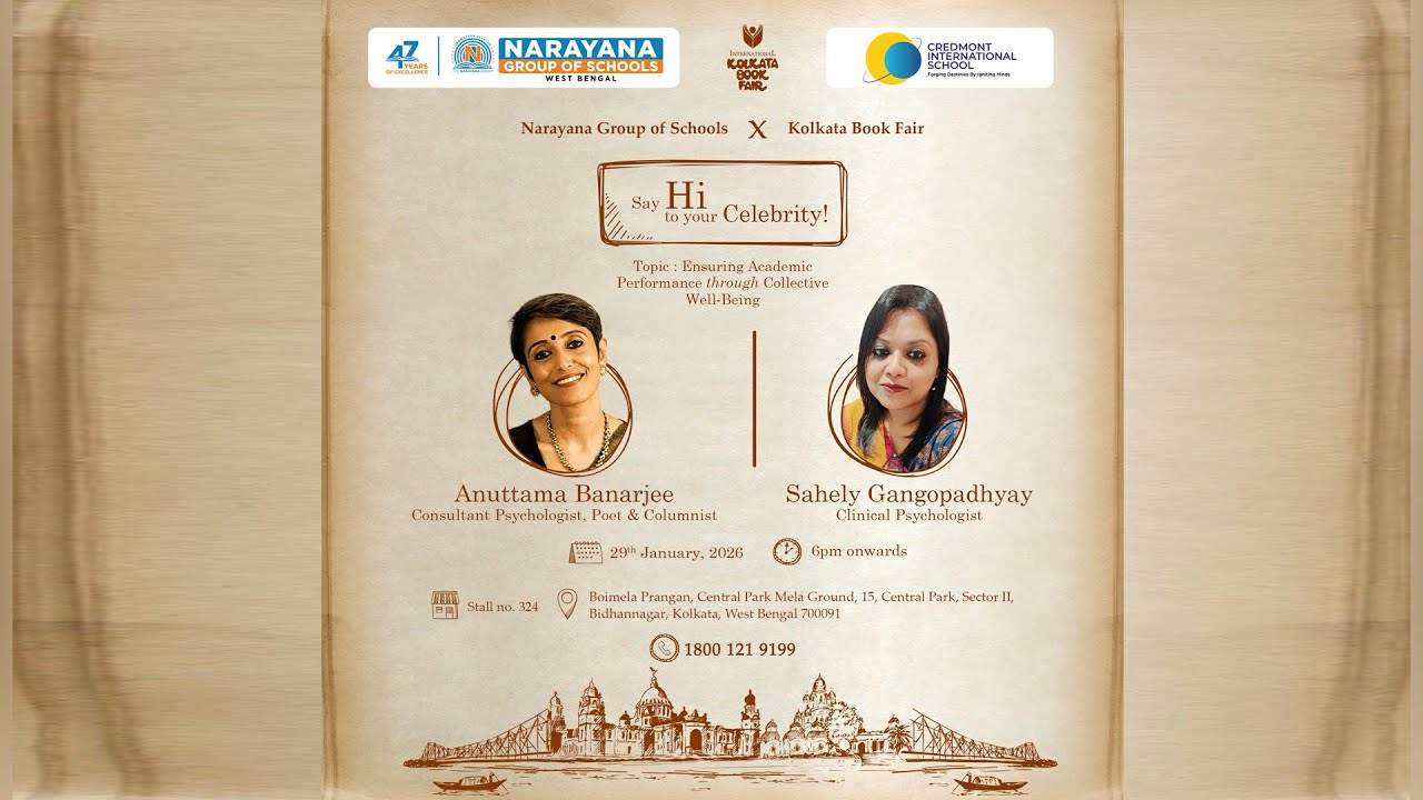 Meet Anuttama Banarjee & Saheli Gangopadhyay Live at Kolkata Book Fair | Narayana Group of Schools