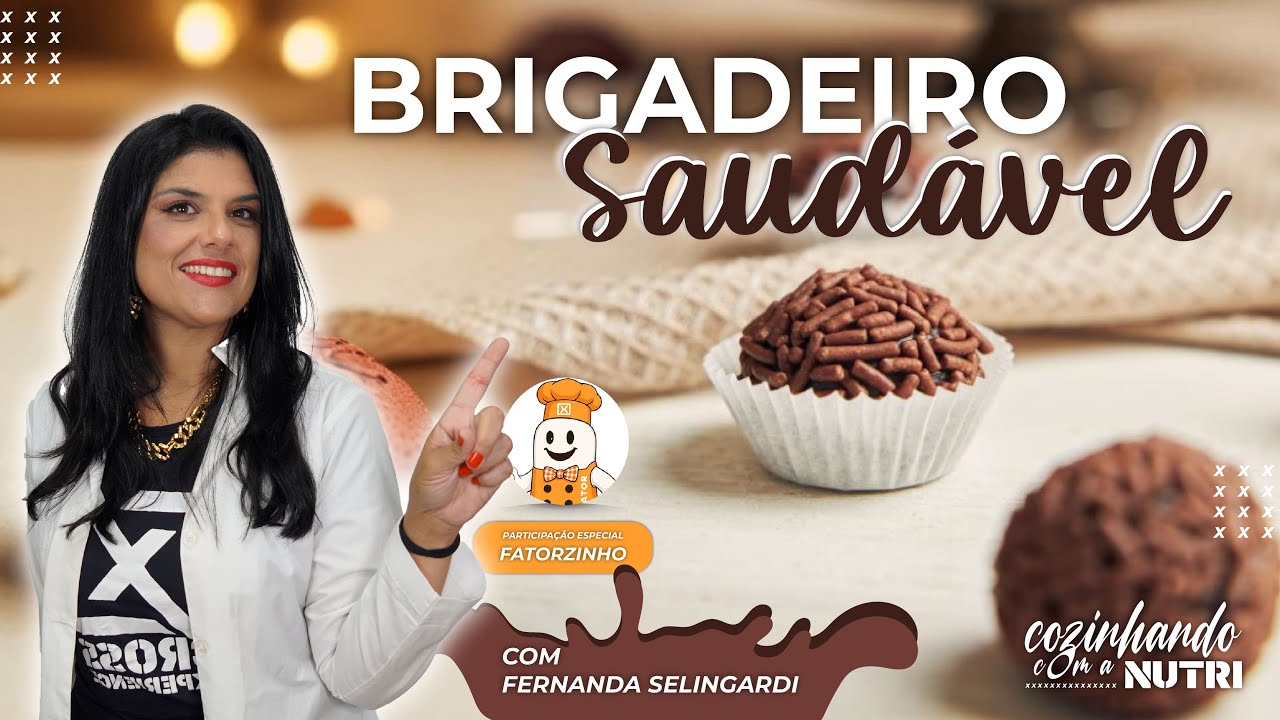🍓 BRIGADEIRO SAUDÁVEL COM A NUTRI 🍫✨ #fernandaselingardi #nutriselingardi #nutriraiz