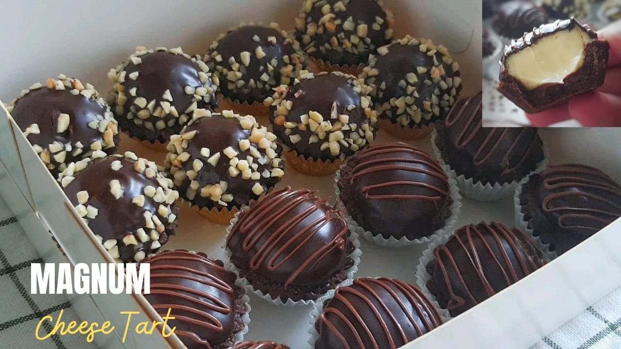Cheese Tart Magnum Dengan Tart Shell Coklat