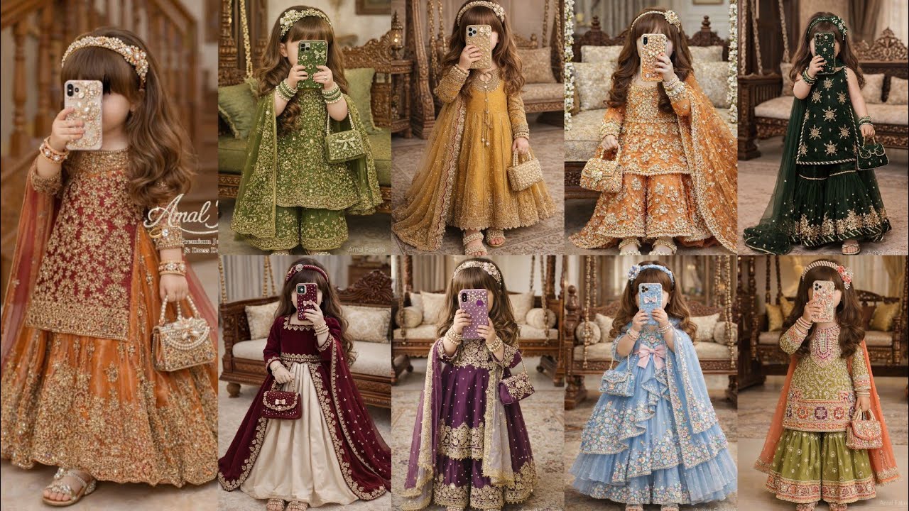 Adorable Baby Girl Party Dress Designs,🤩🎀✨