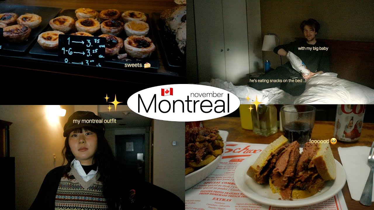 몬트리올 여행 vlog 🇨🇦 with 남자친구🙎🏼‍♂️ | 캐나다 워킹홀리데이