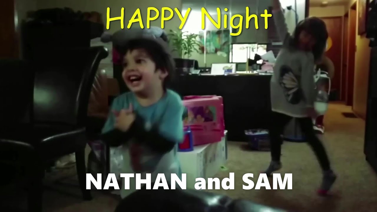So sweet to hear Nathan’s ringing laughter