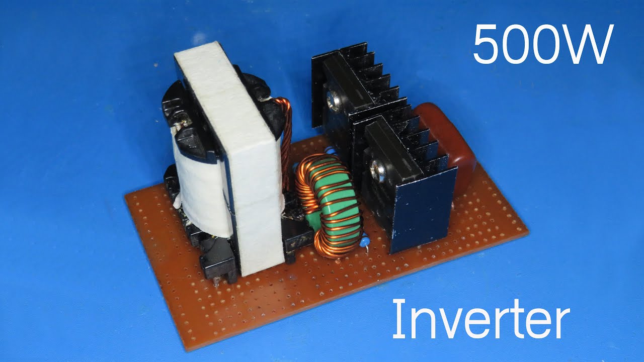 How to make 500W Inverter using ATX Transformer (Part 2 )