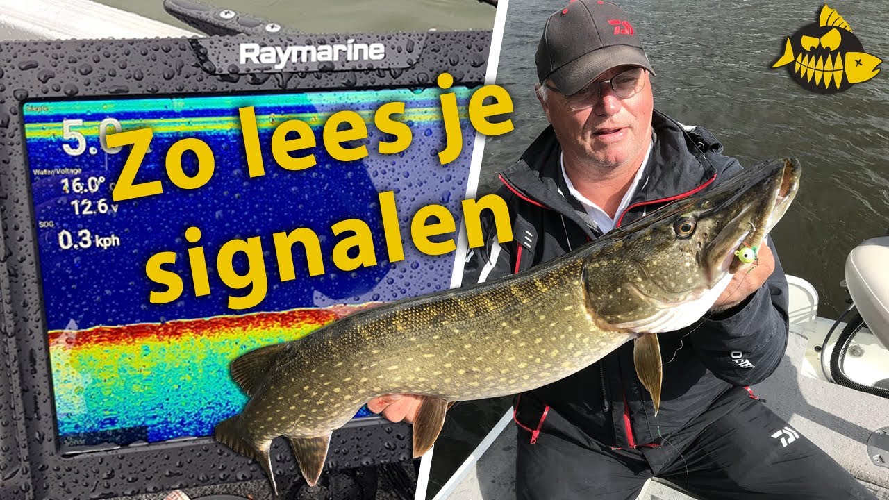 Zo lees je een fishfinder – Jouke Jansma met de basis