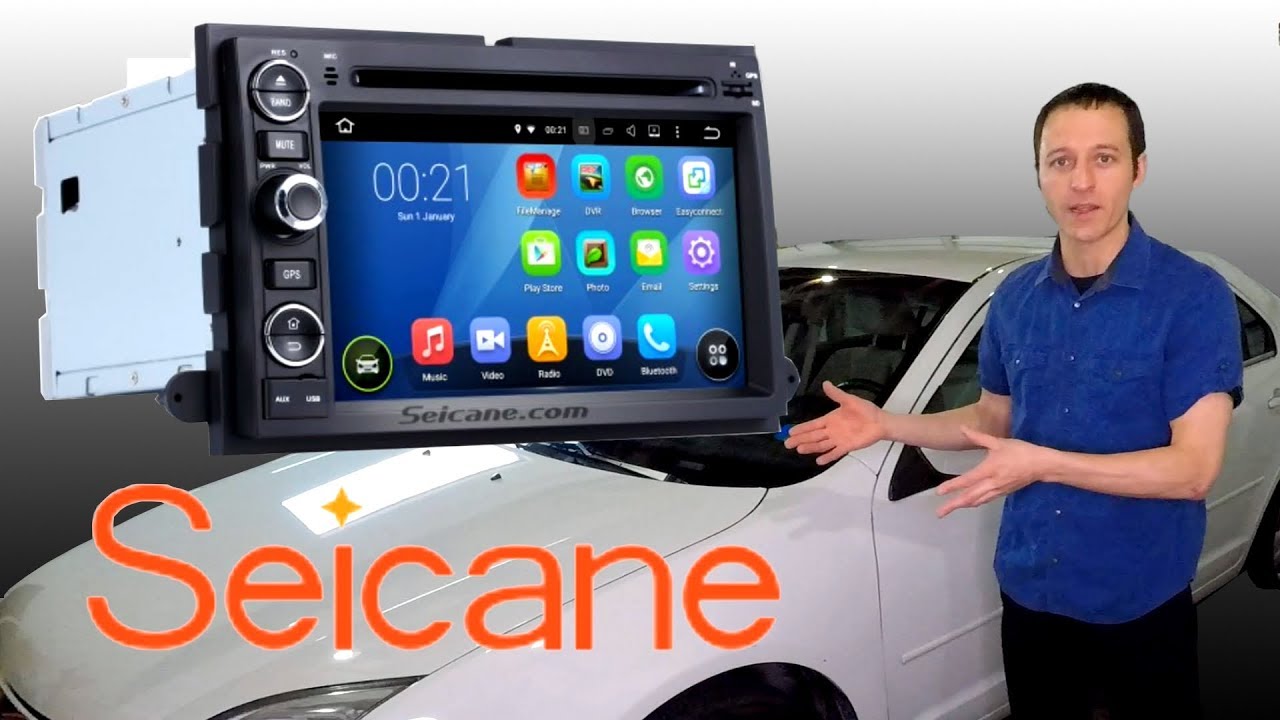 Установка и обзор навигационной системы Seicane на Ford Fusion 2009 года (не покупайте ее!)