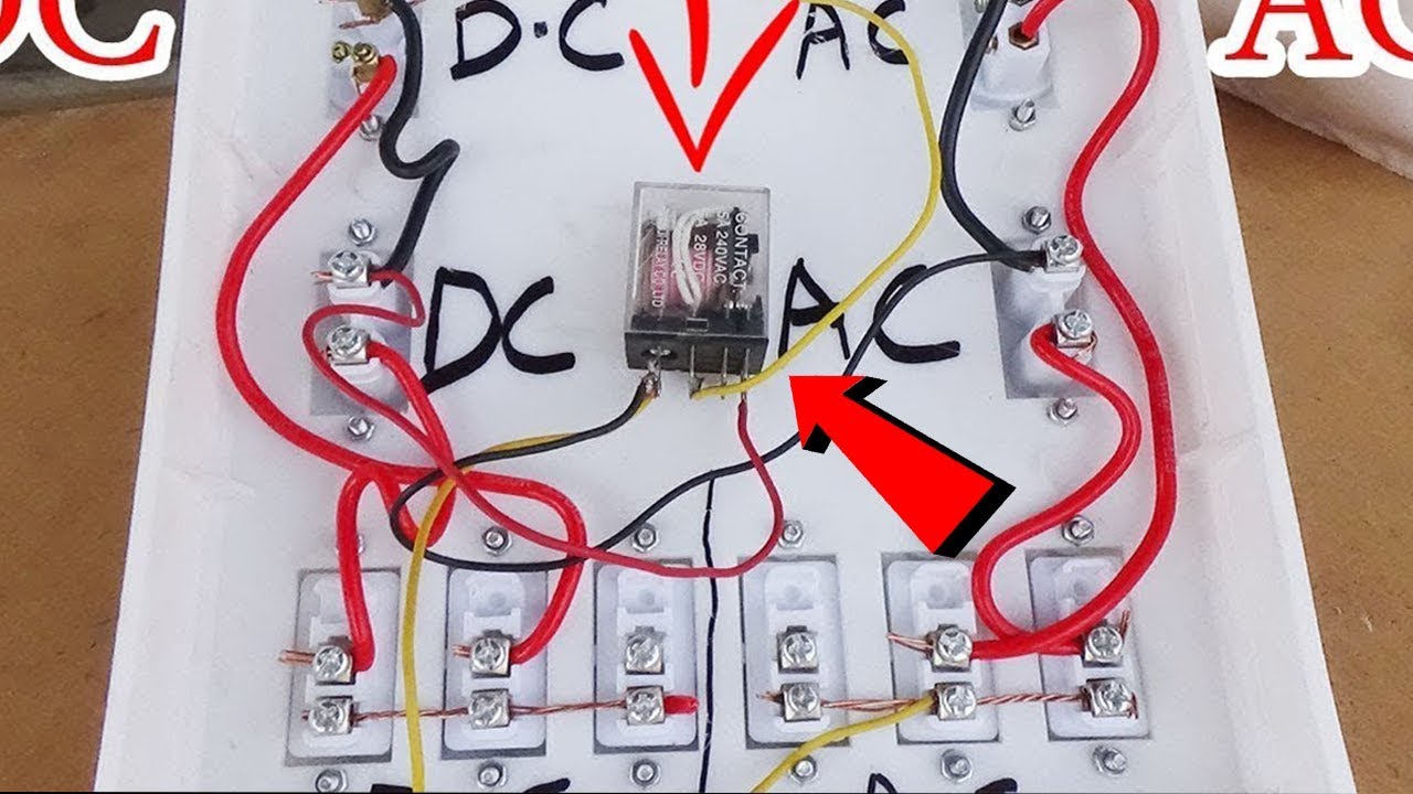 How to Connection AC / DC Electric Board | AC / DC Electric Board