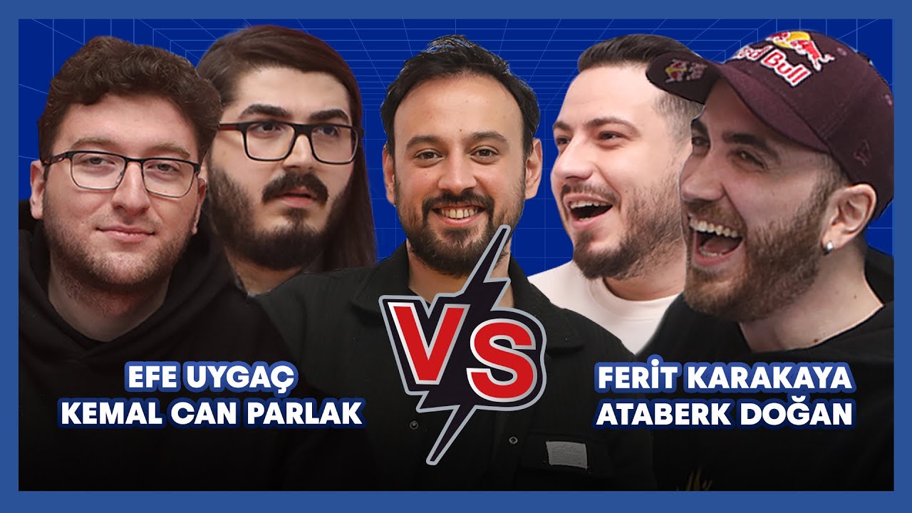 @KendineMüzisyenKM @EfeUygaçYoutube  VS @Atadogann @wtcNFerit - @EnisKirazogluvideolar