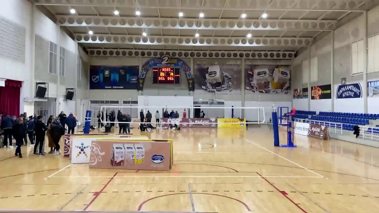 Cyprus Championship - Olympiada Neapolis Volleyball Vs AEK Larnaca - Round 11.
