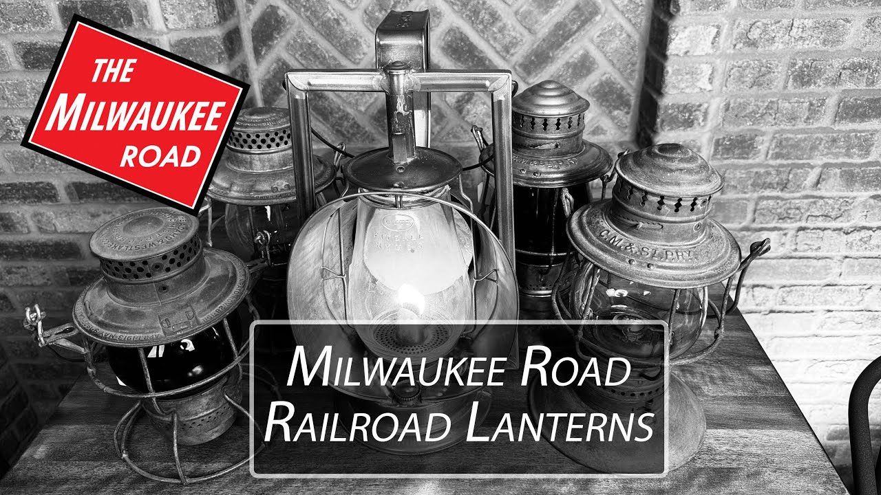 Milwaukee Road Railroad Lanterns