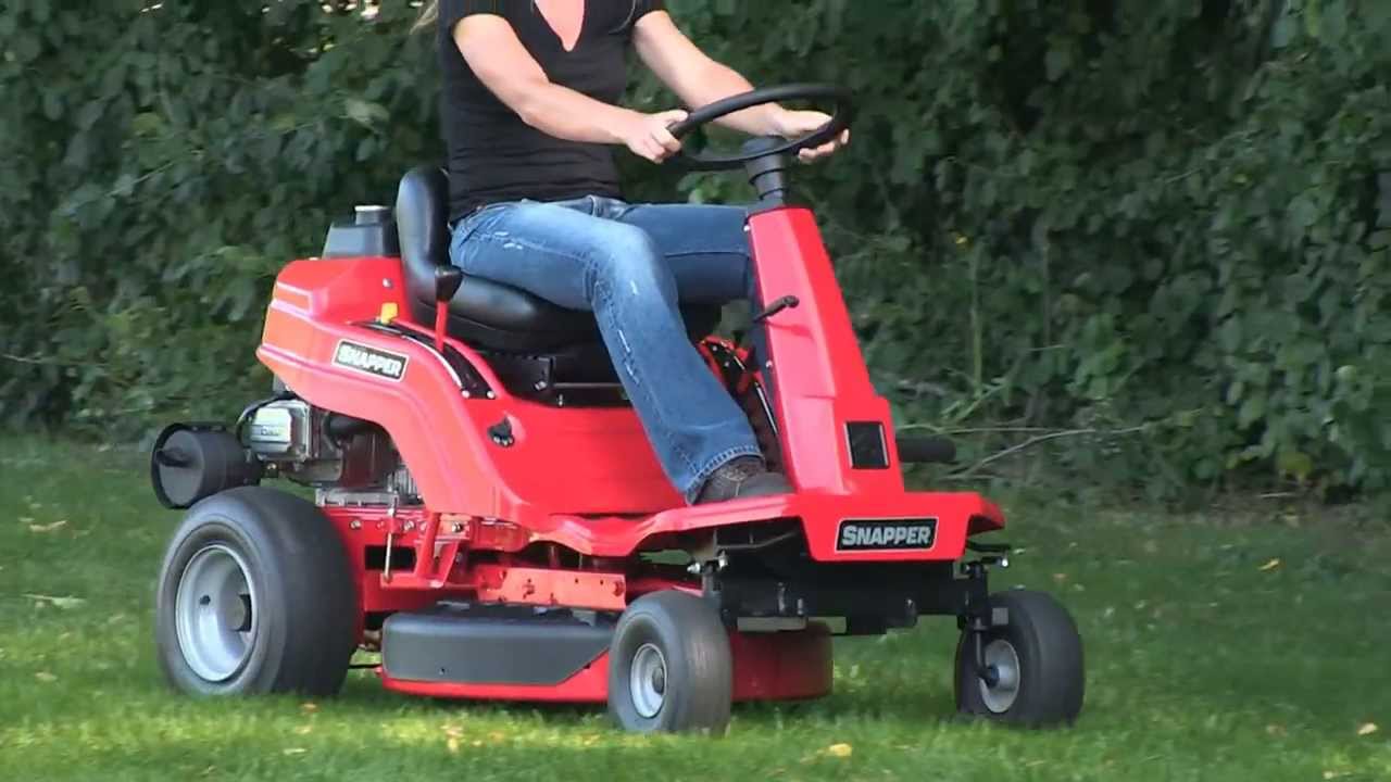 Snapper&reg; Rear Engine Riding Mower Product Demo