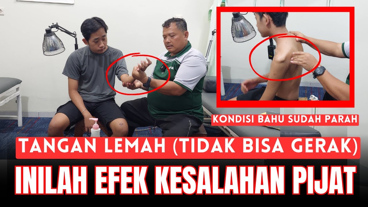 MCO ARIF - TANGAN LEMAH SAMPAI TIDAK BISA GERAK, INILAH EFEK KESALAHAN PIJAT