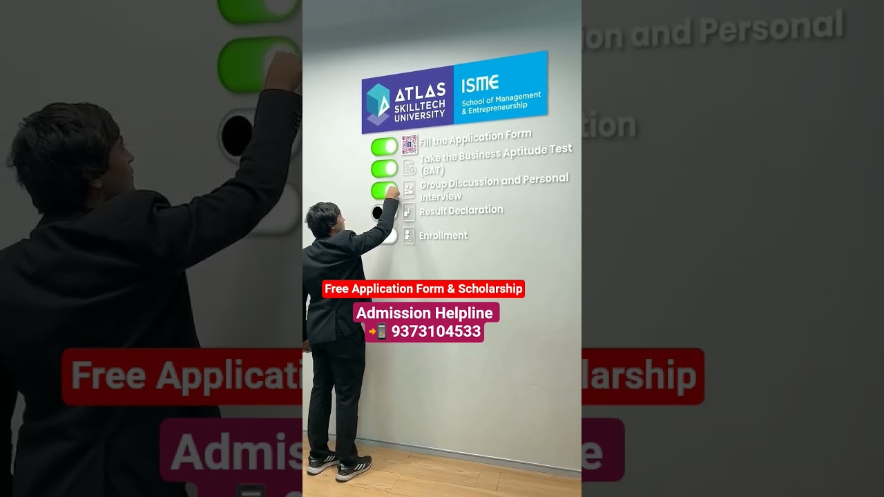 Call 9373104533 for Free Application form of ATLAS SKILLTECH UNIVERSITY, MUMBAI. ATLAS Campus Tour