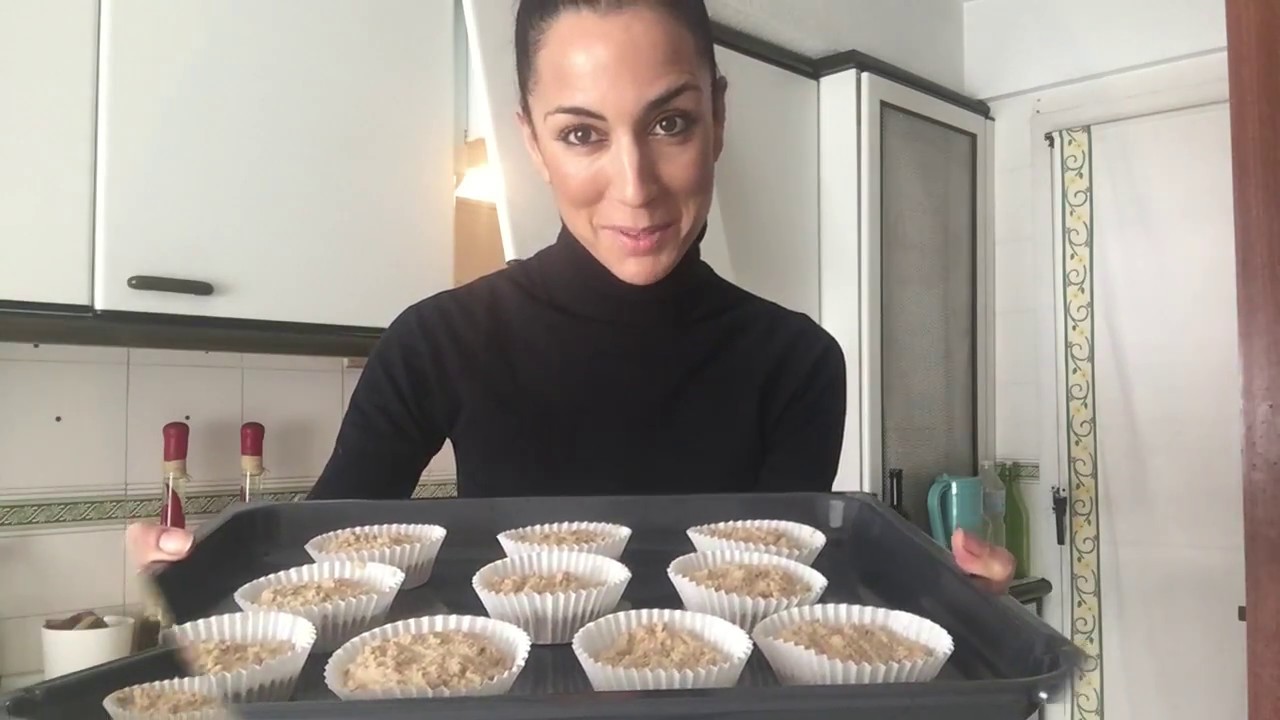 Receta de magdalenas saludables con pulpa de almendras
