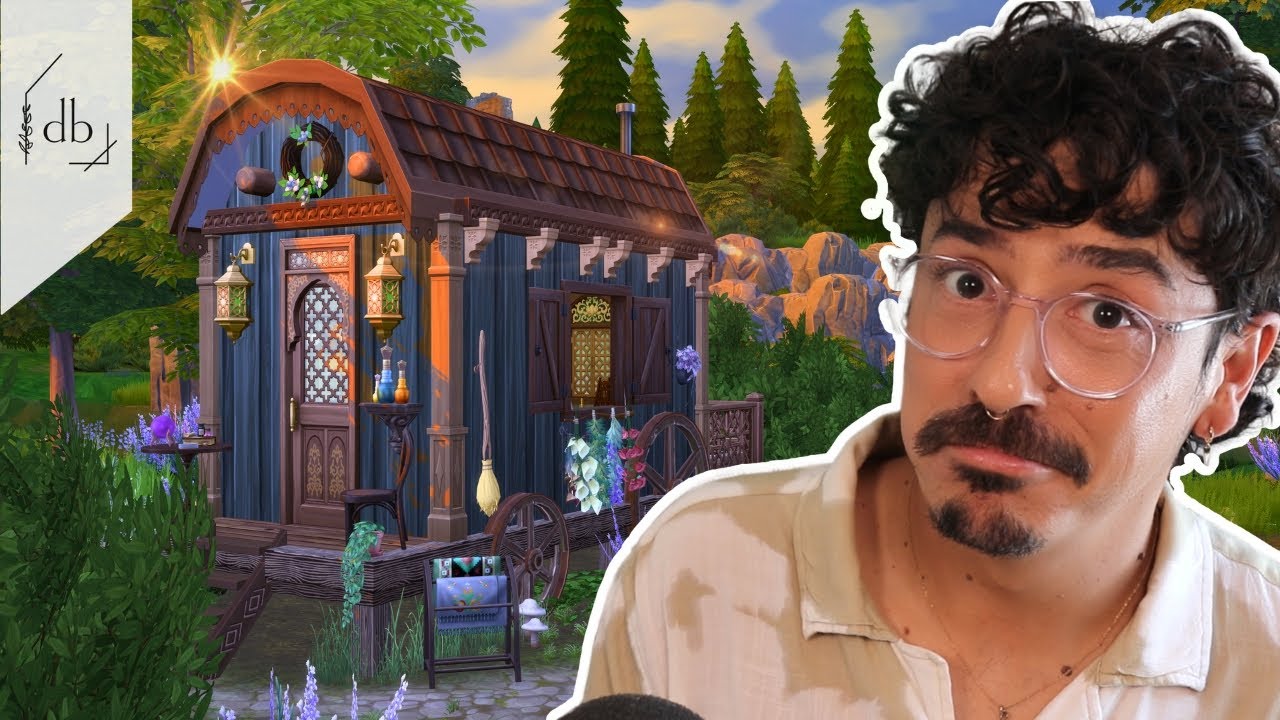 Строим крошечный сказочный фургончик | The Sims 4