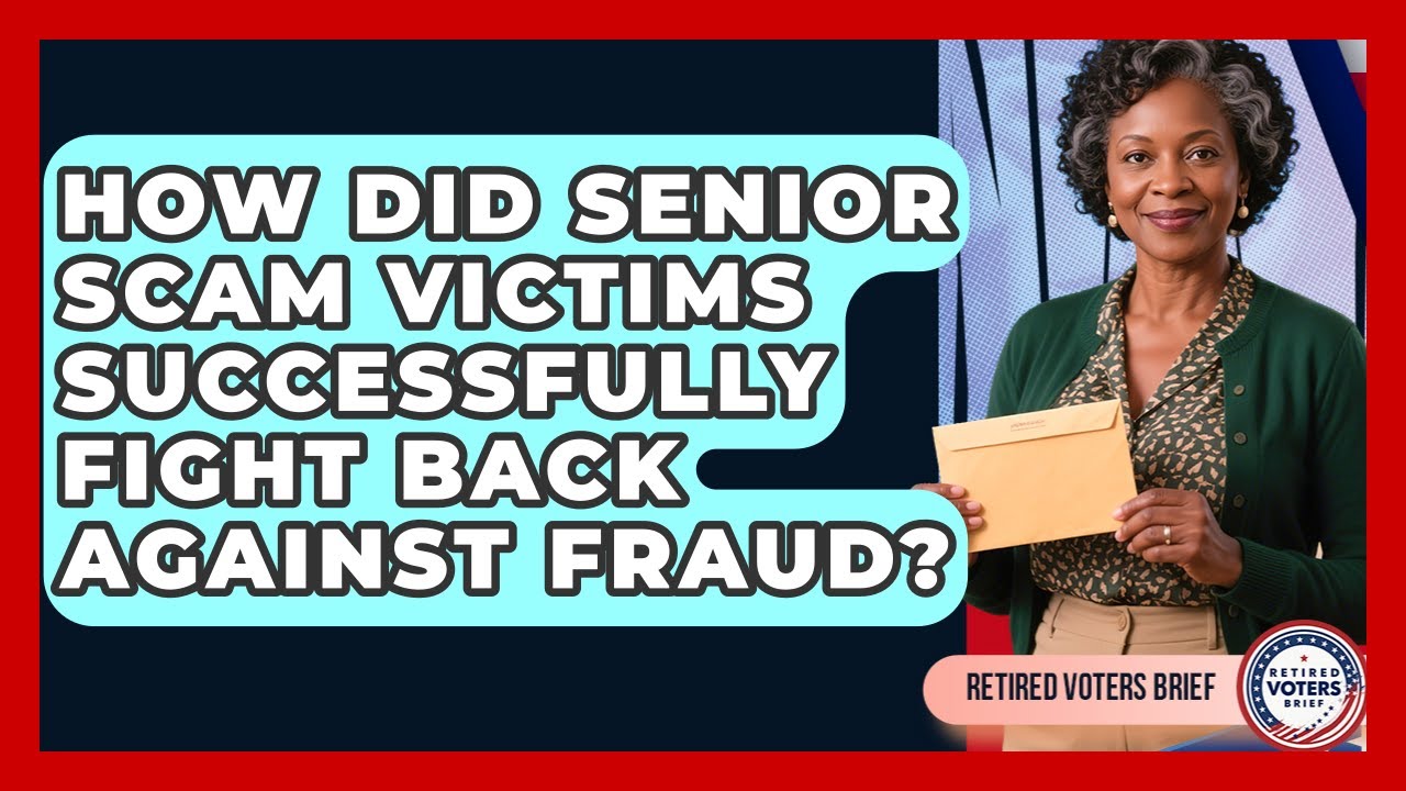 How Did Senior Scam Victims Successfully Fight Back Against Fraud? - Retired Voters Brief