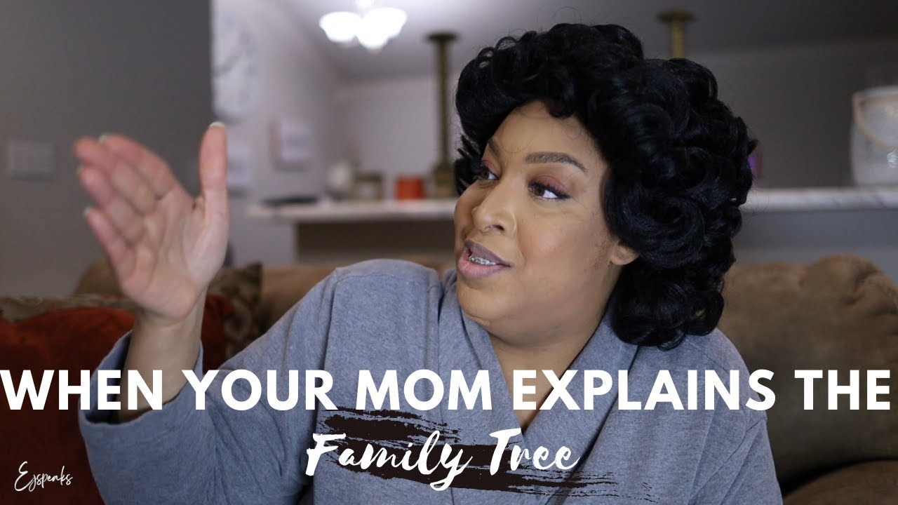 When older people try to explain the family tree