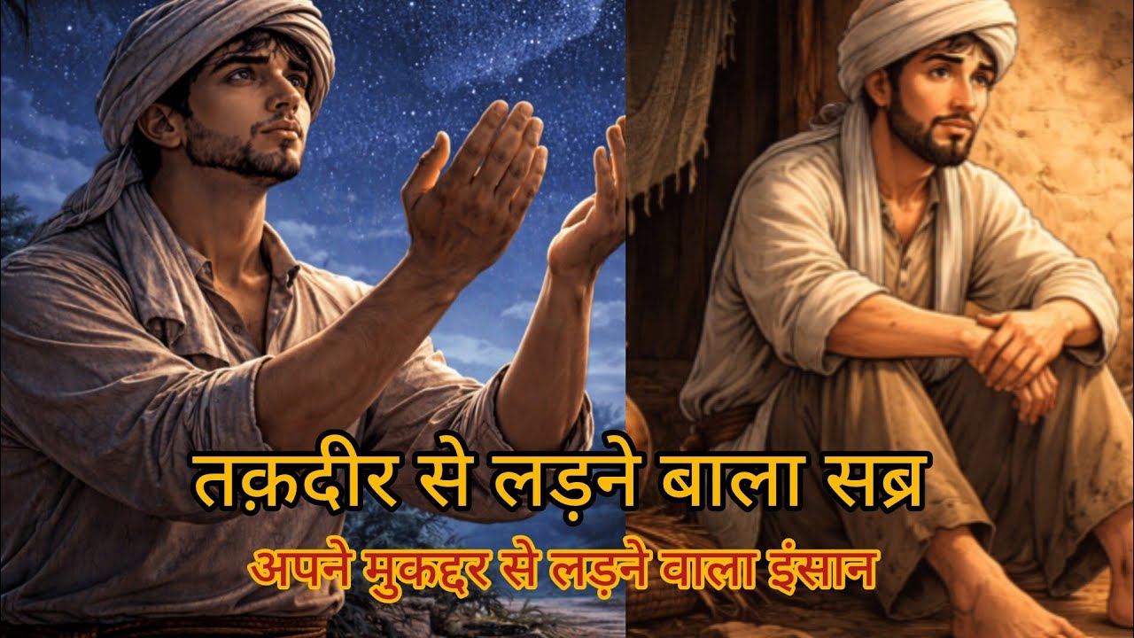 जब अल्लाह तक़दीर बदलता है।jab Allha takdeer badalta hai। तक़दीर बदलने वाला सब्र। 