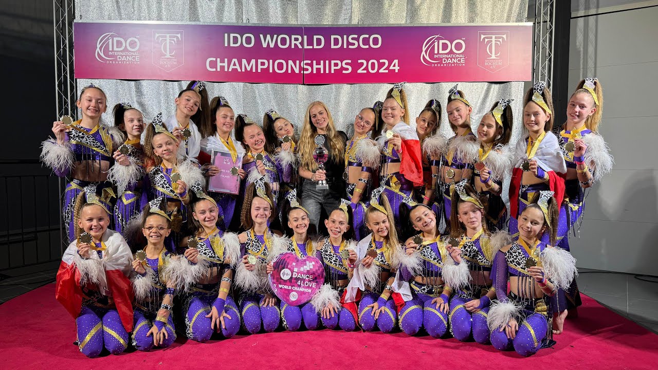 🔥Fire Kids🔥| Poland | 1st place - Disco Dance Formations Children 2024, Dance 4 Love