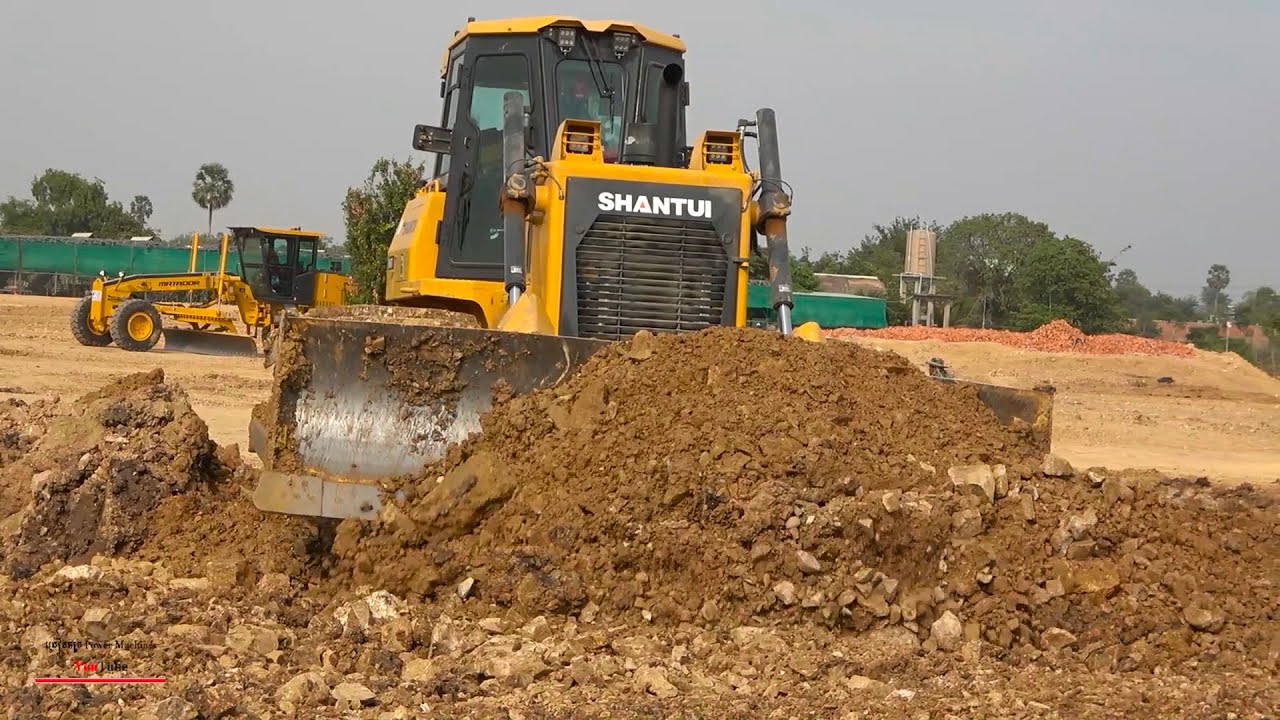 Awesome New Bulldozer Shantui DH17c2 lgp Power Pushing Soils