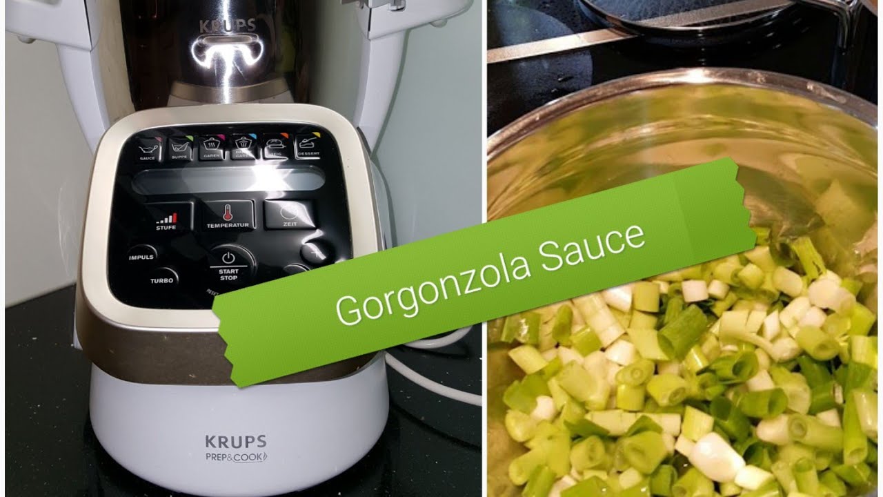 Krups Prep & Cook - Pasta mit Gorgonzola Soße    