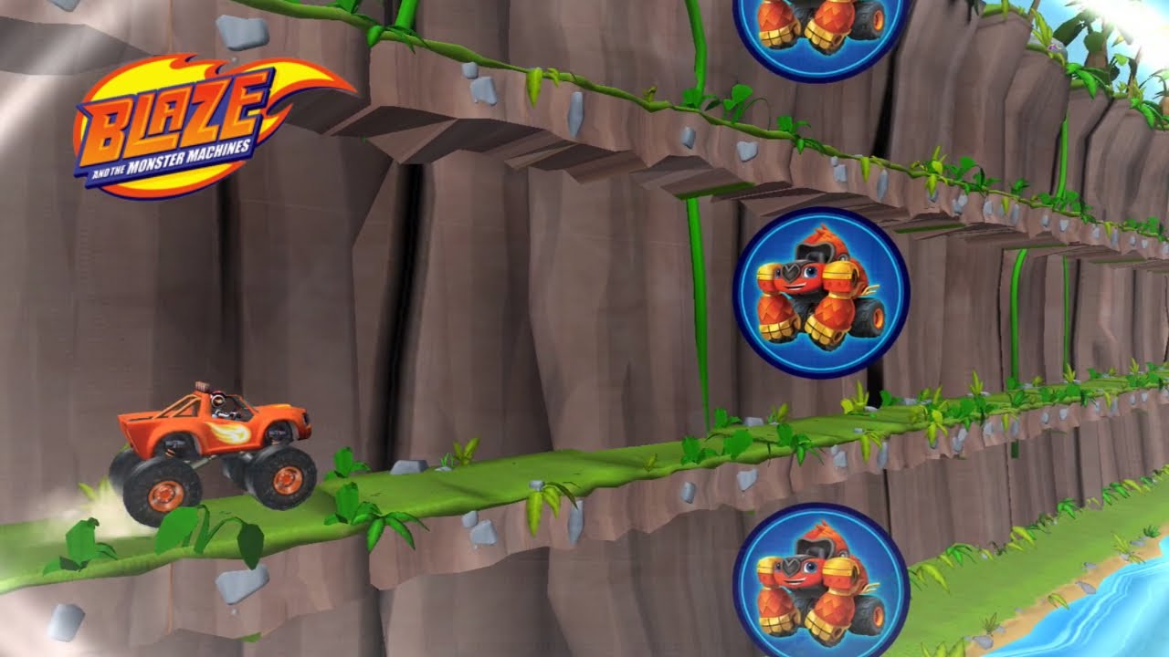 Blaze: Obstacle Course 🔥Blaze: Carrera de Obstáculos #44  Experimenta con 8 transformaciones!