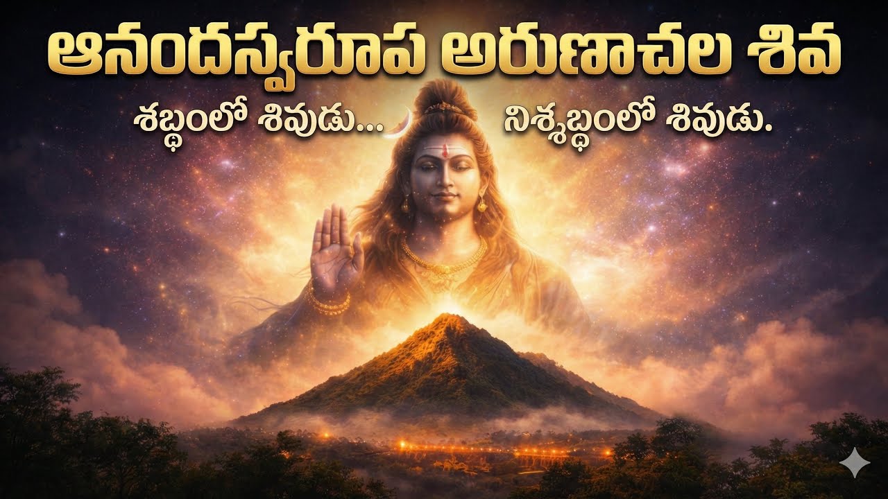 ఆనంద స్వరూప అరుణాచల శివ 🙏 | Telugu Shiva Devotional Song | Om Arunachala Shiva | Inkaa Creations
