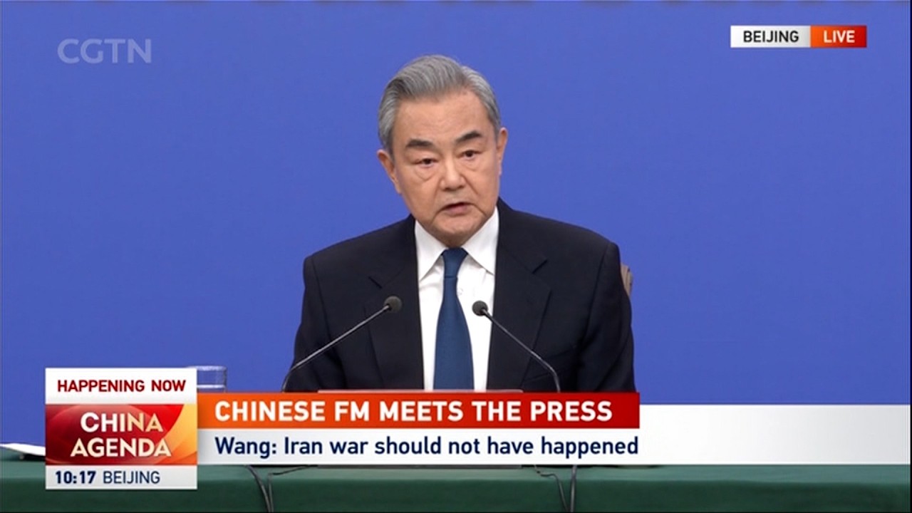 China FM Wang Yi on Iran War: Armed Conflicts bring no solution, breed new hatred and new crisis