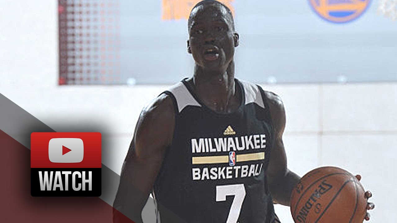 Thon Maker Full SL Highlights vs Cavaliers (2016.07.08) - 15 Pts, 13 Reb, NBA Debut