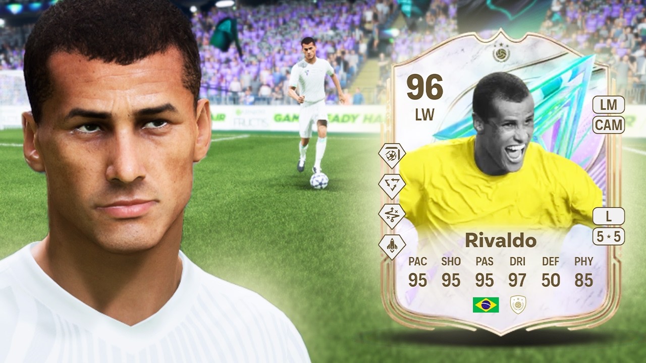 ОБЗОР ИГРОКА 96 RIVALDO СЕРИИ GREATS OF THE GAME В FC 26 | FC 26 ULTIMATE TEAM